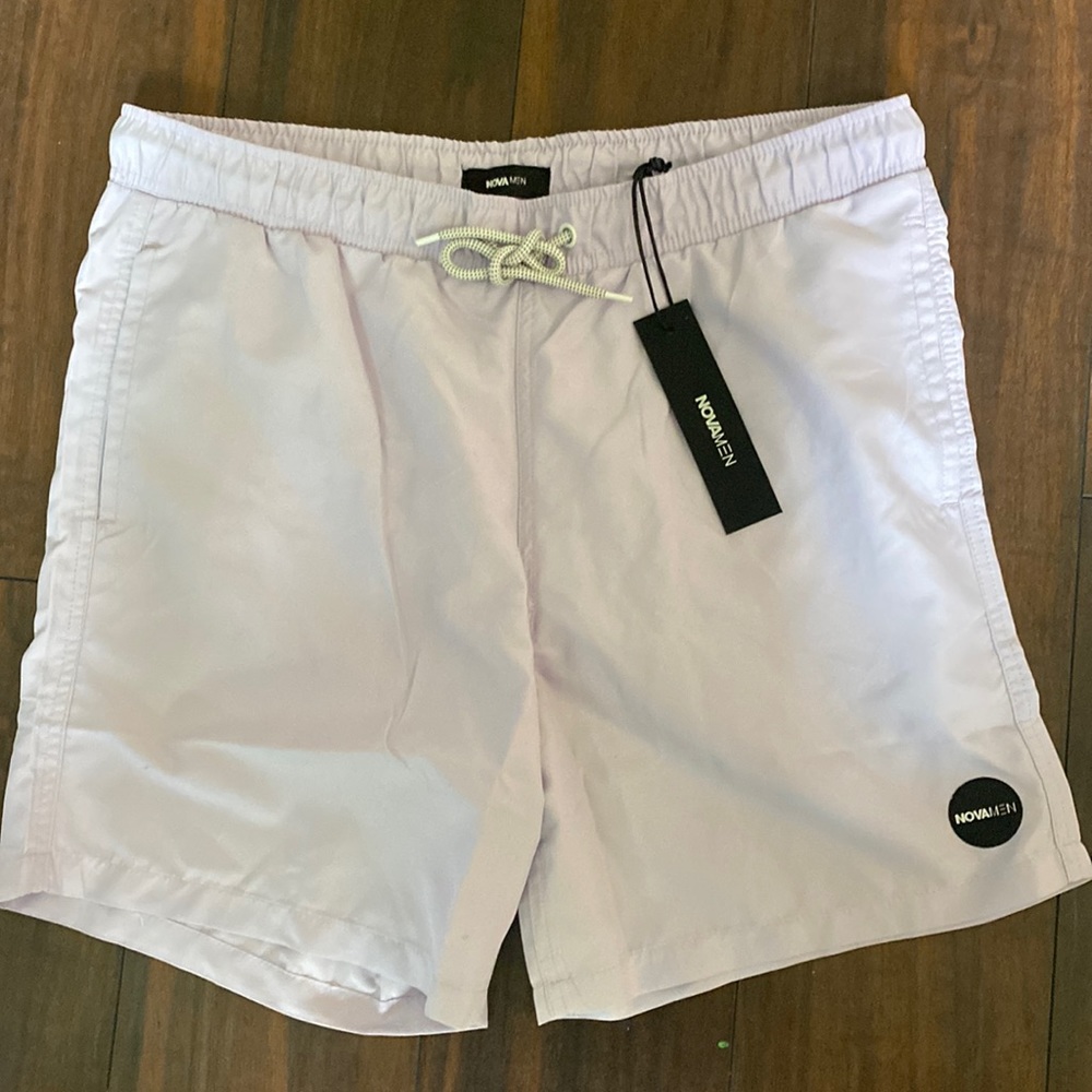 Lavender Swim Trunks